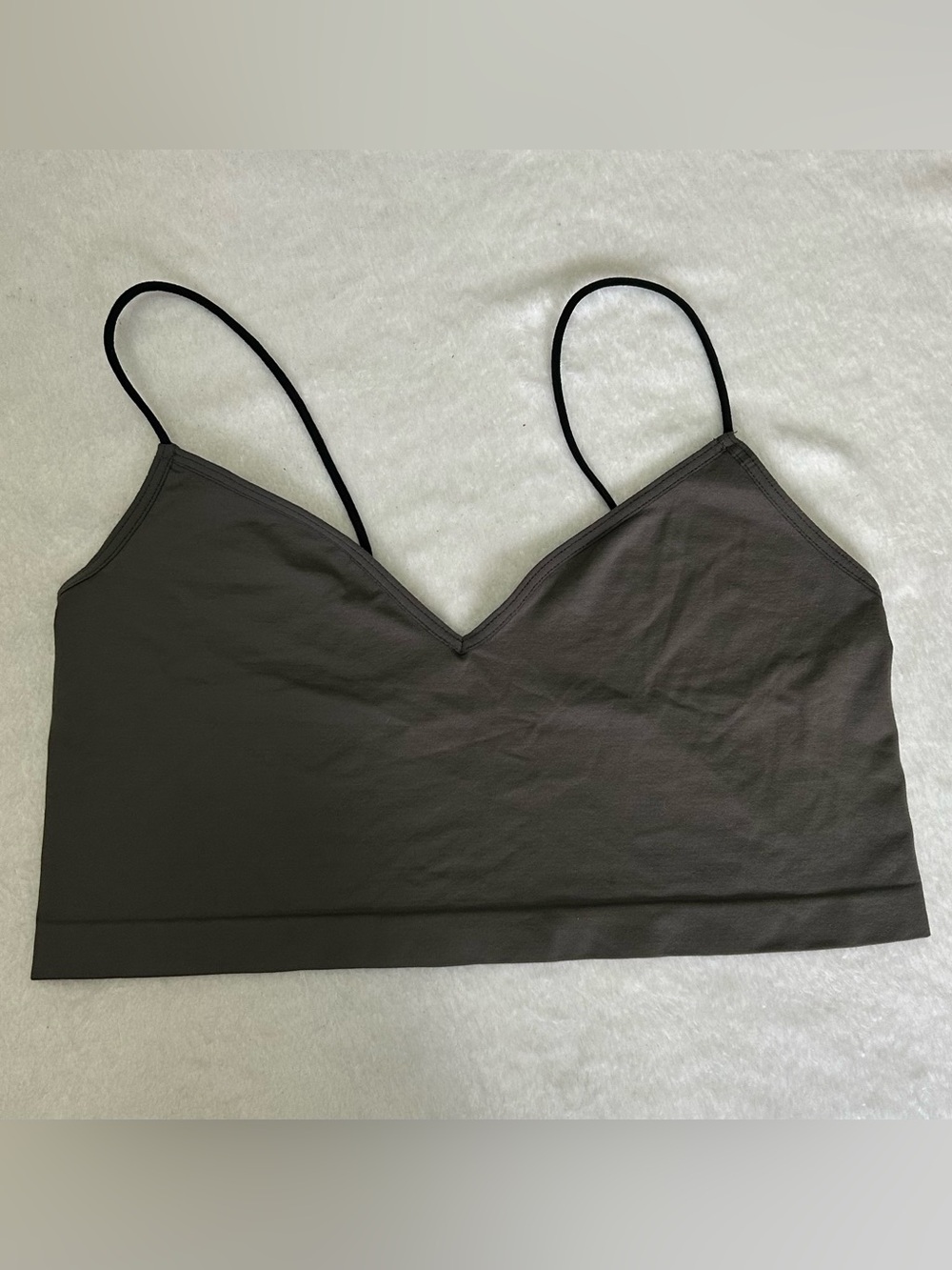 Free People Intimately Med/Large Dark Gray bralette